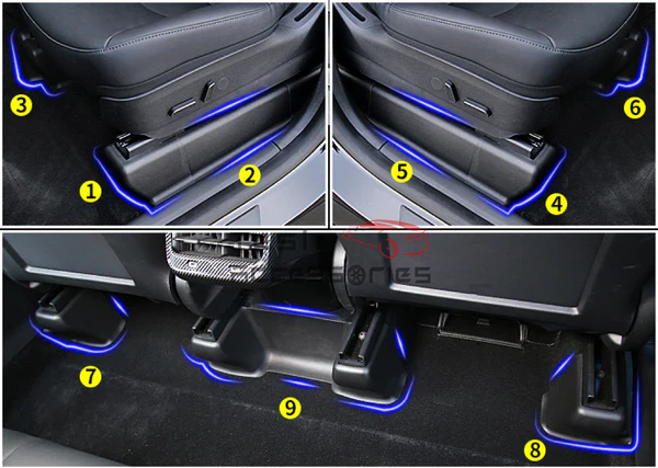 Tesla Model Y Guard Set (9PCs)